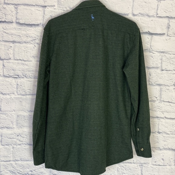 Tailorbyrd olive green houndstooth Sweatershirt heavyweight burton down - Picture 4 of 8